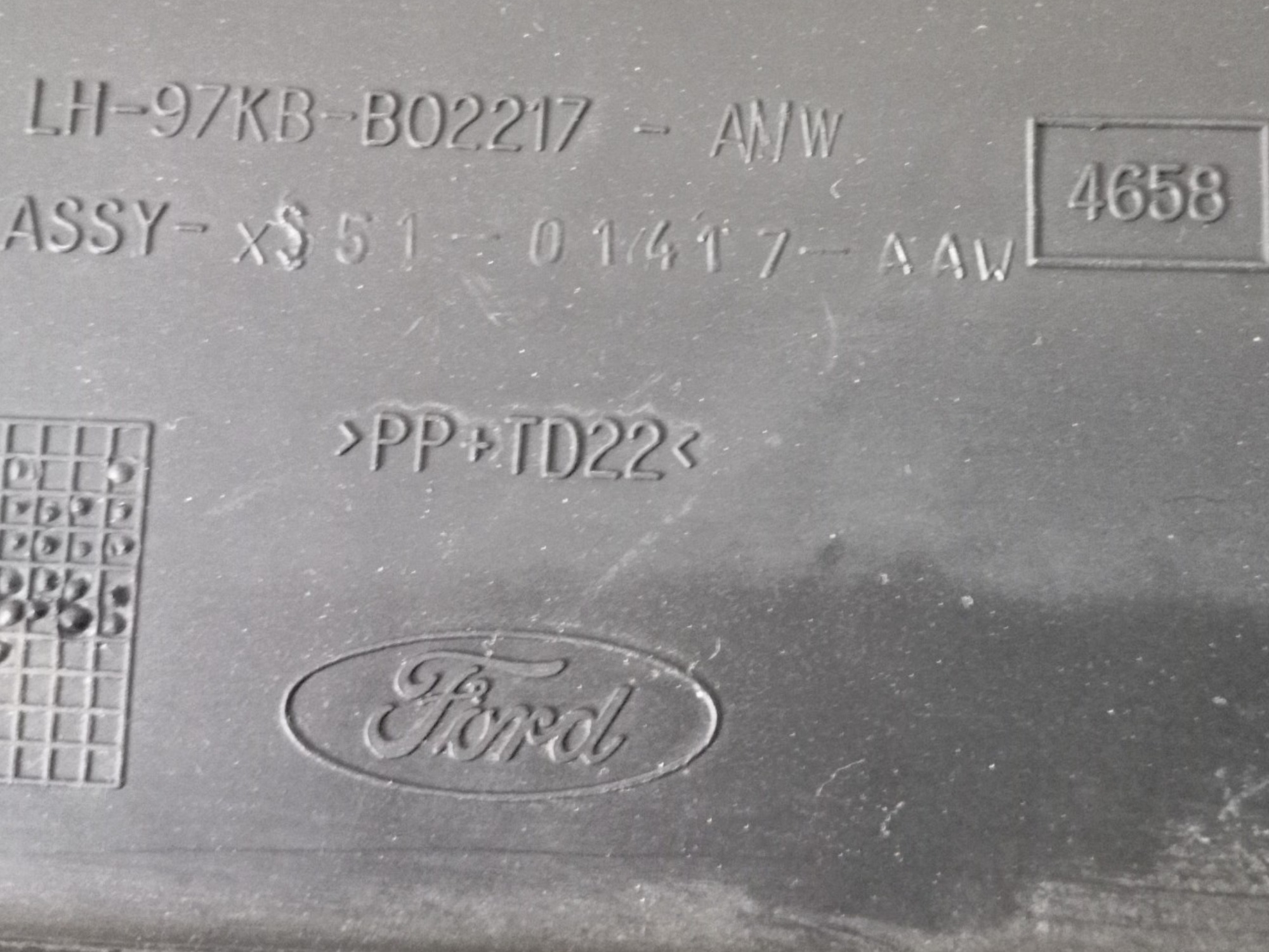 Churrasqueira Dianteira Esquerdo Ford Ka 1997/ 5