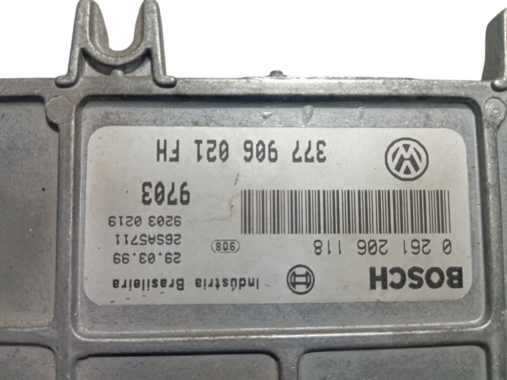 Módulo injeção 1.0 eletrônica 8v vw gol parati 1999 a 1999 5