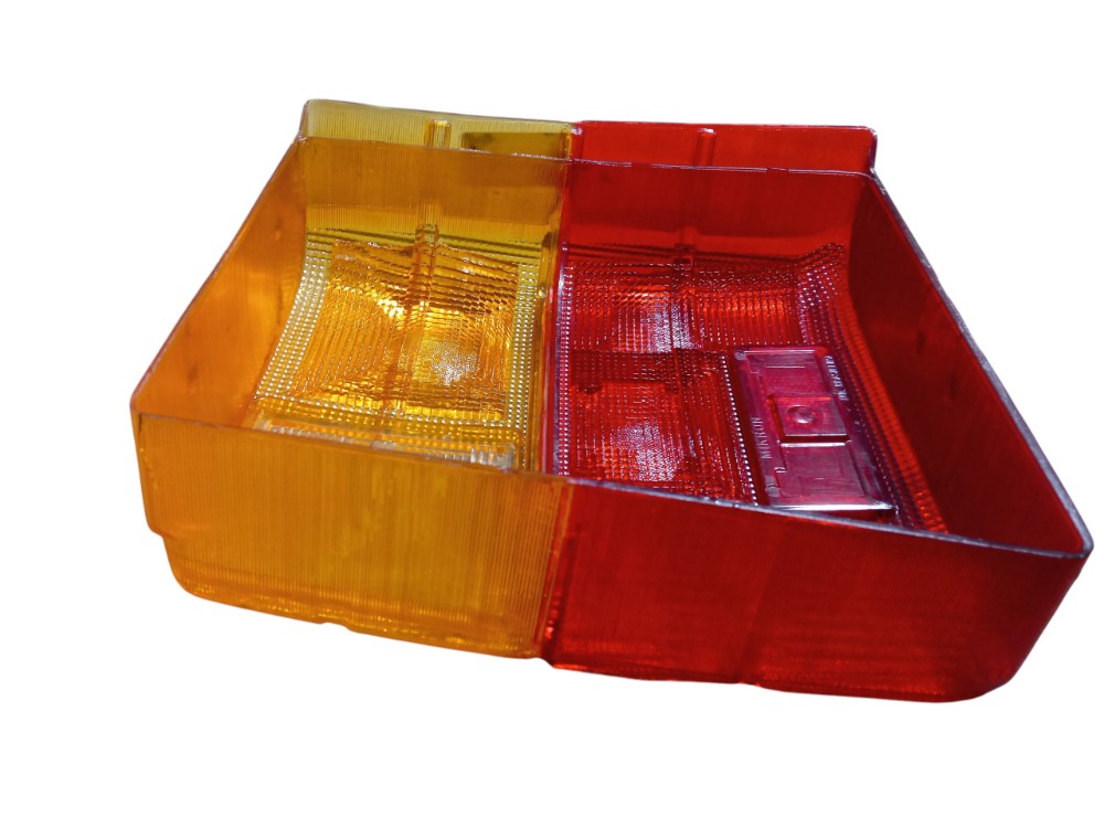 Lente Lanterna Traseira Esquerda Fiat Uno 84/ Vermelho/amarelo 5