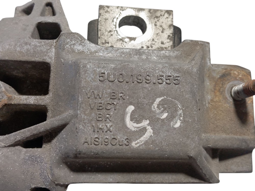 Coxim Motor Câmbio Suporte Esquerdo G Vw Fox Gol 6