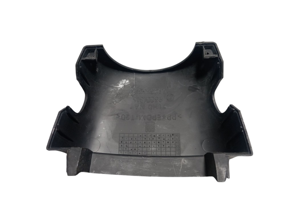 Moldura Chave Capa Coluna Direção Inferior Gm Corsa 2004 Preto 6