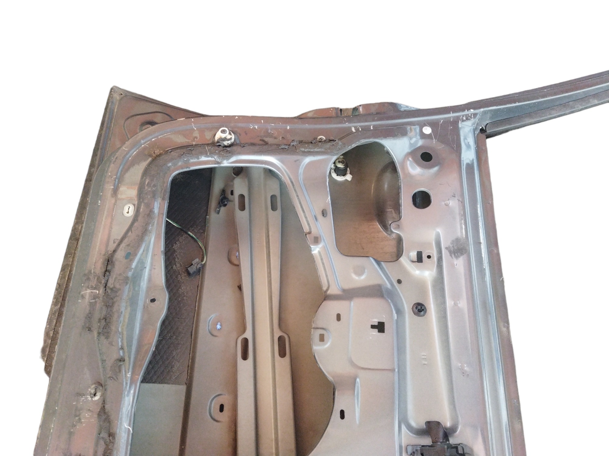 Porta Dianteira Esquerda Renault Scenic 2004 Dianteira Esquerda Azul 2