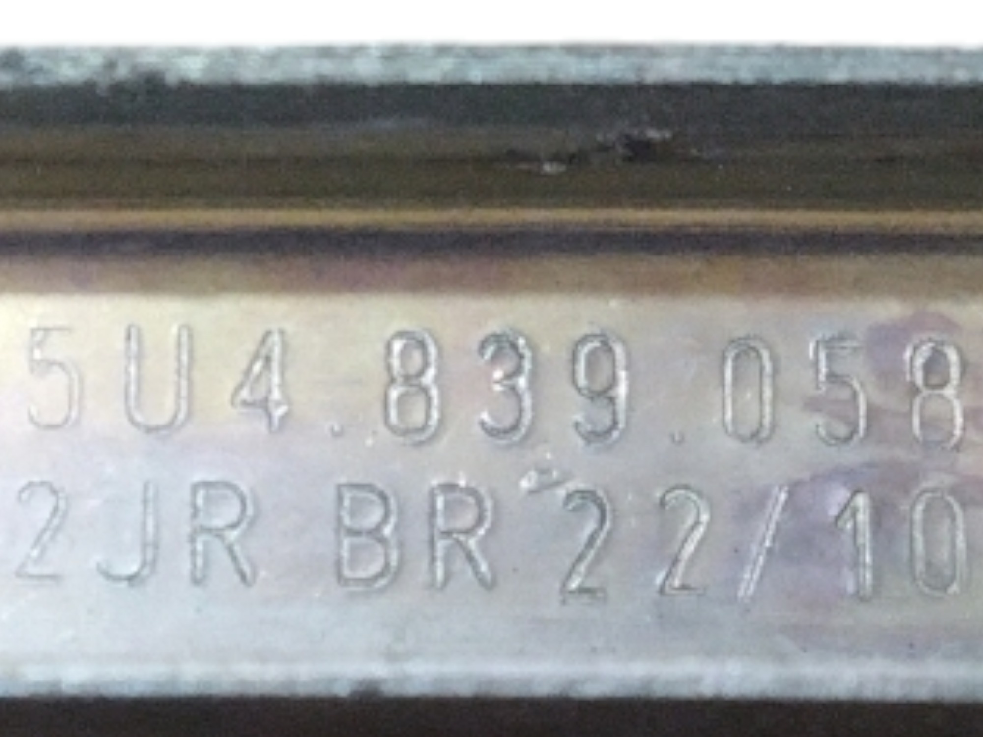 Trilho Guia Vidro Traseiro Direito Vw Gol G5 5