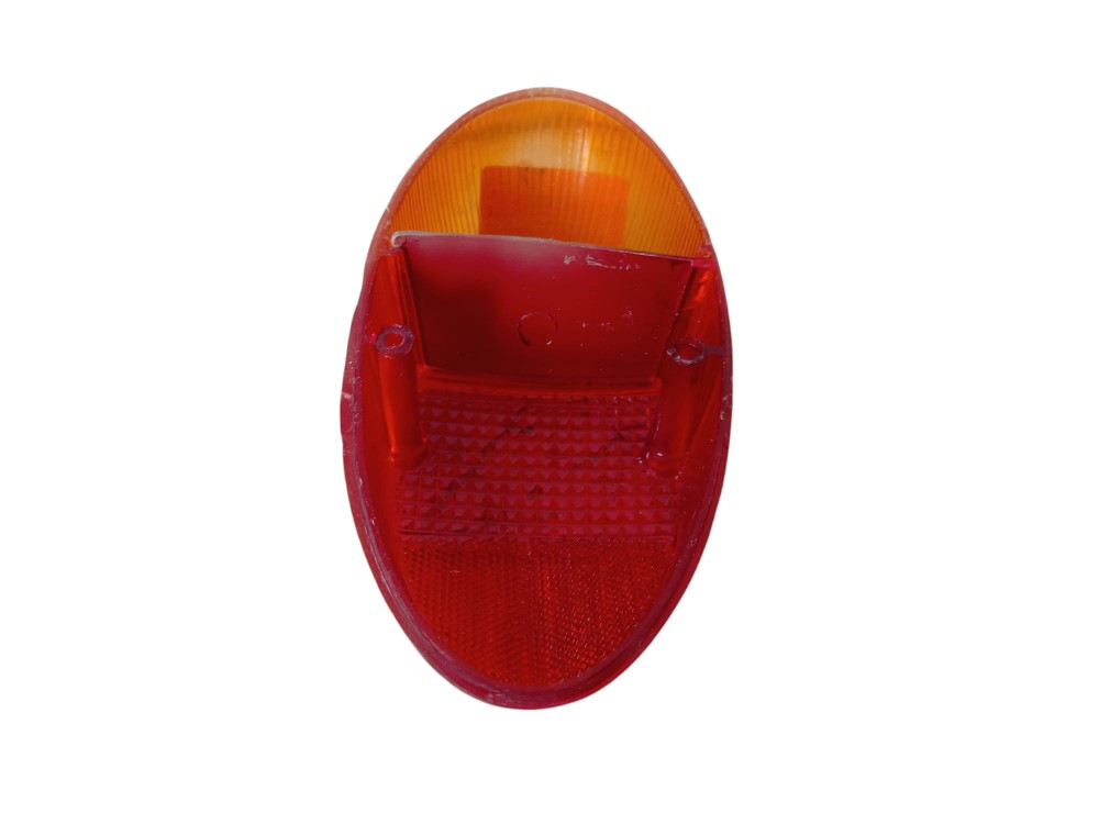 Lente Lanterna Traseira Direita Vw Fusca 1300 Vermelho/laranja 1