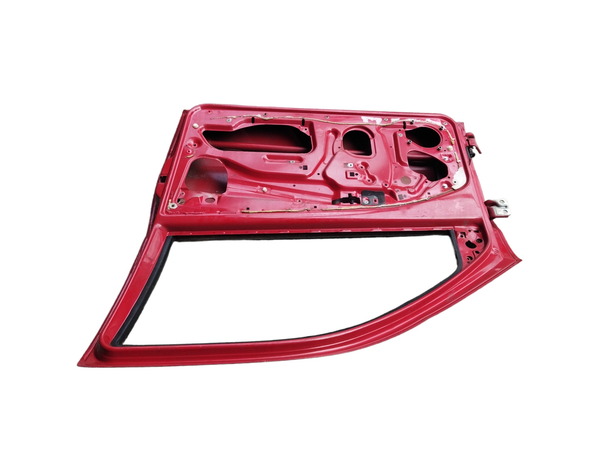 Porta Dianteira Direita Fiat Palio 2 Portas 1998 A 2004 Dianteira Direita Vermelho 4