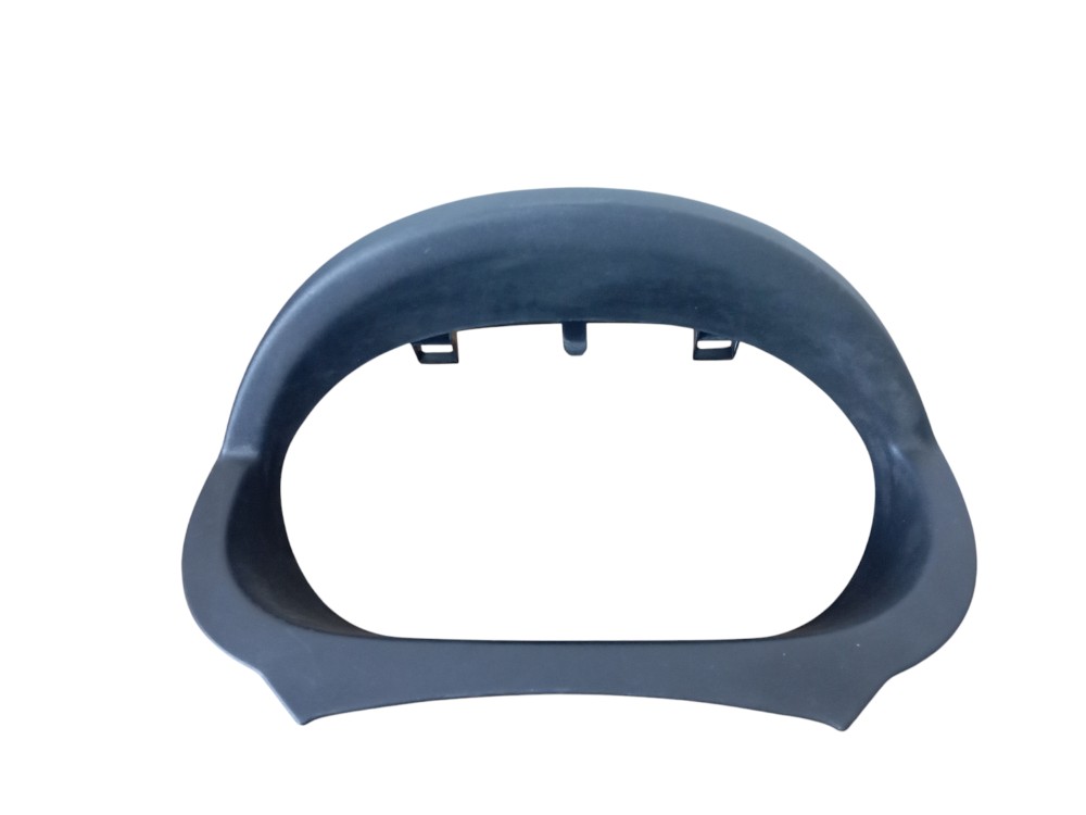 Moldura Acabamento Painel Instrumento Ford Fiesta 2006 Preto 1