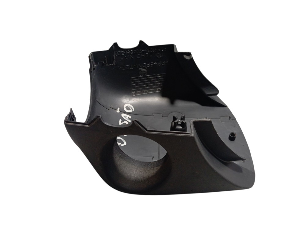 Moldura Chave Capa Coluna Direção Inferior Gm Corsa 2004 Preto 1