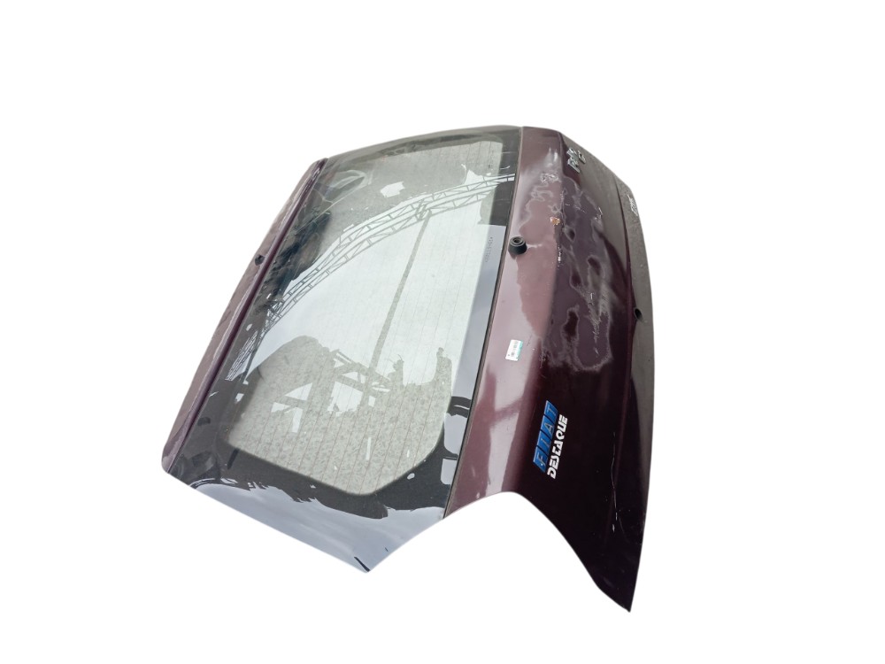 Tampa Traseira Porta Mala Fiat Palio Fire 2000 Sem Vidro Vinho 3