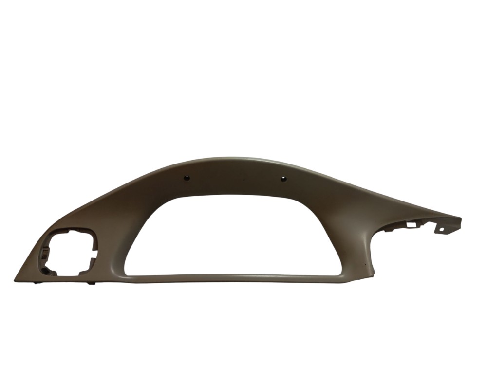 Acabamento Painel Moldura Instrumento Fiat Palio 2001 A 2009 Cinza