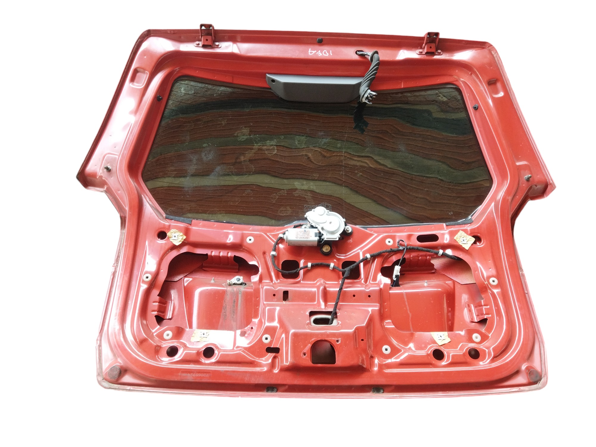 Tampa Traseira Fiat Idea – Sem Vidro – Vermelha 5