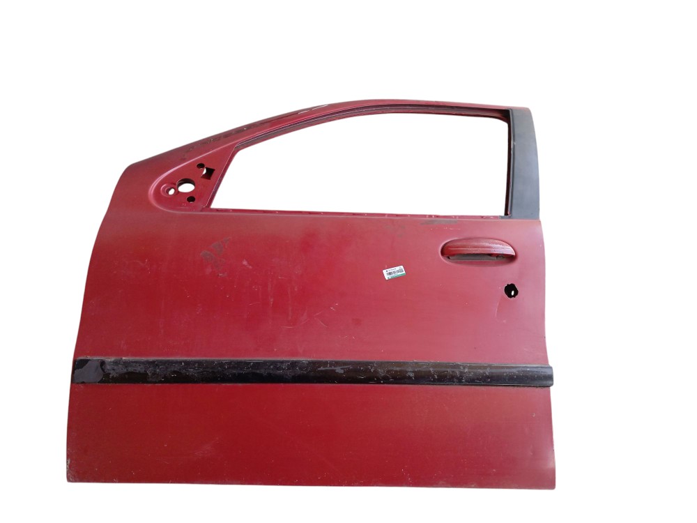 Porta Dianteira Esquerda Fiat Palio 1999 Original Dianteira Esquerdo Vermelho 1