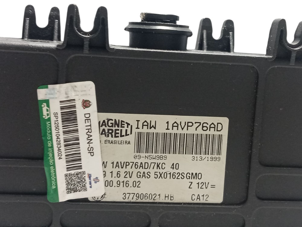 Módulo Injeção 1.0 Eletrônica 8v Vw Gol Parati 1999 A 1999 7