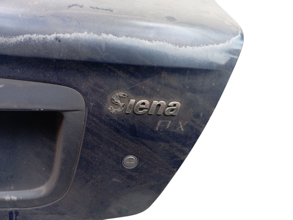 Tampa Traseira Fiat Siena 2005 Azul 3