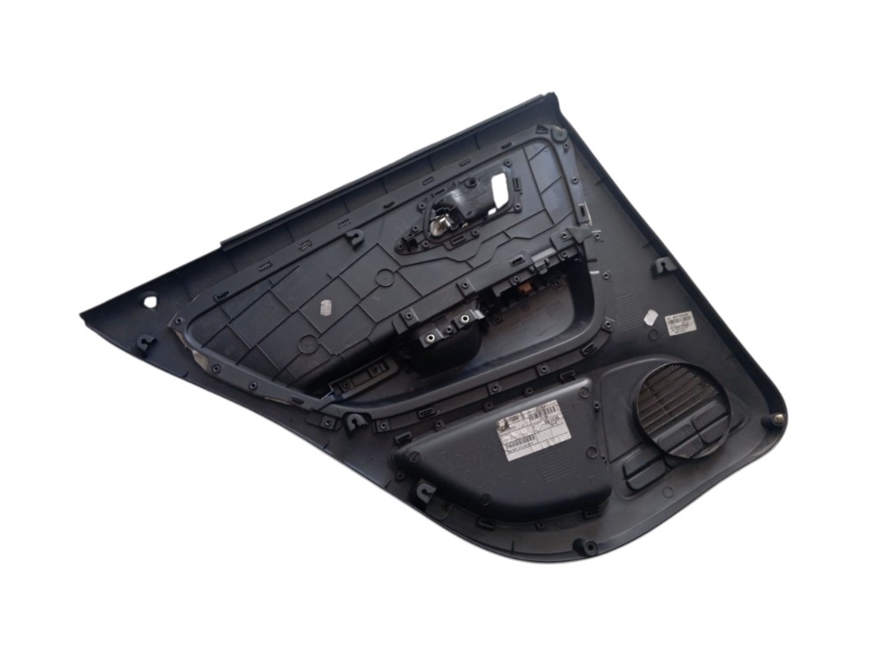 Forro Porta Traseira Direita Vw Fox Preto 7