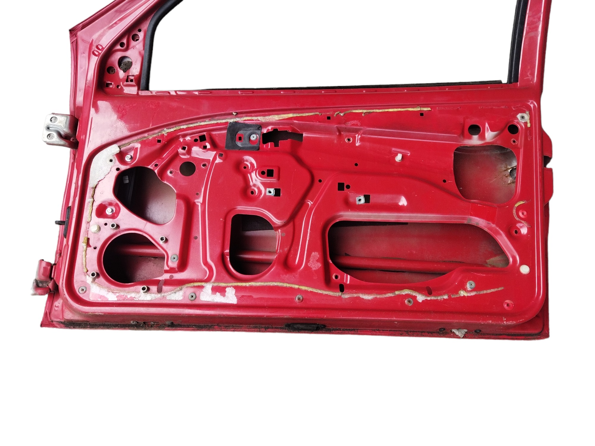 Porta Dianteira Direita Fiat Palio 2 Portas 1998 A 2004 Dianteira Direita Vermelho 7