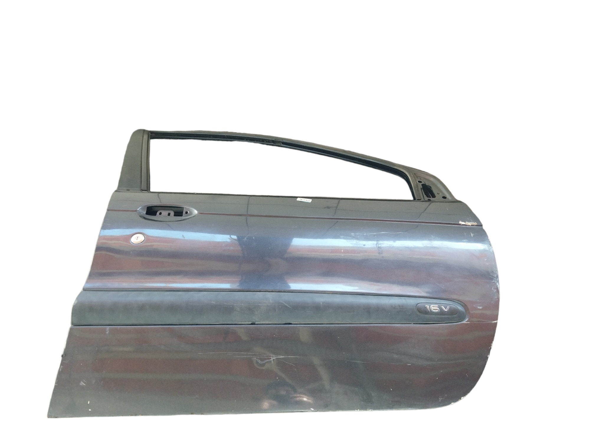 Porta Dianteira Direita Renault Scenic 2004 Com Detalhes  Dianteira Direita Azul 1
