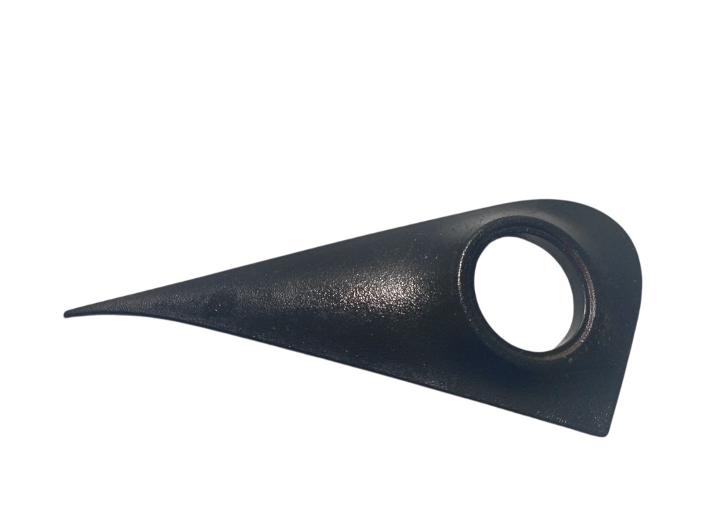 Acabamento Retrovisor Interior Direito Fiat Uno Elba Prêmio Preto 1