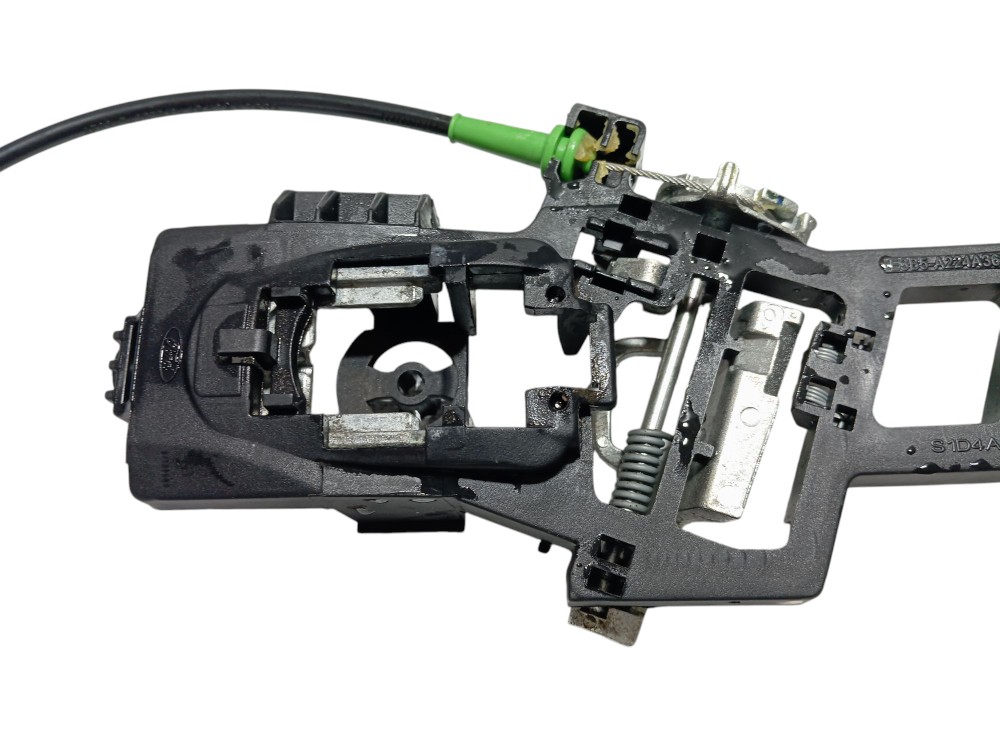 Suporte Maçaneta Porta Dianteira Direita Ford New Fiesta 14 Preto Dianteira 1