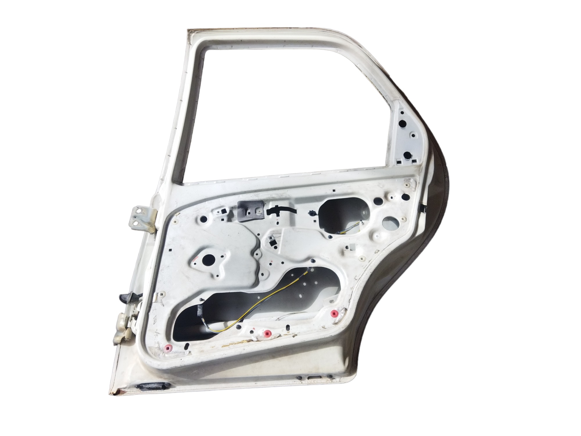 Porta Traseira Direita Fiat Palio Siena 1996/2003 Traseira Direito Branco 2
