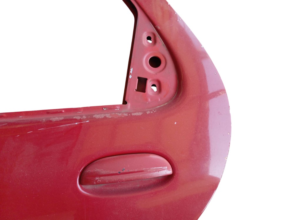 Porta Traseira Esquerda Fiat Palio 98/ Traseira Esquerda Vermelho 2