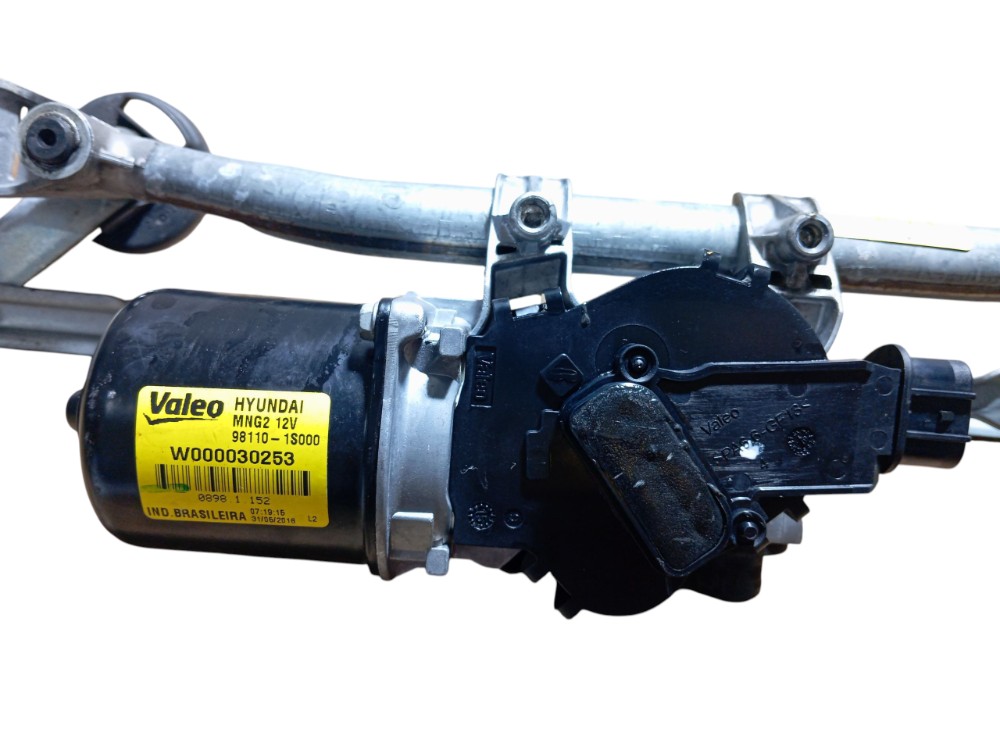 Motor Limpador Maquina Parabrisa Galhada Hyundai 2012 A 2019 6