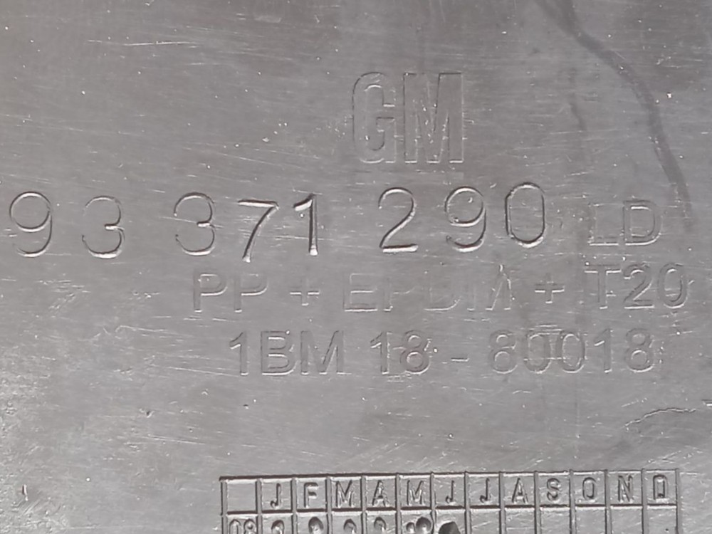 Suporte Bagagito Direito Tampão Gm Corsa 2002 A 2012 Preto 5