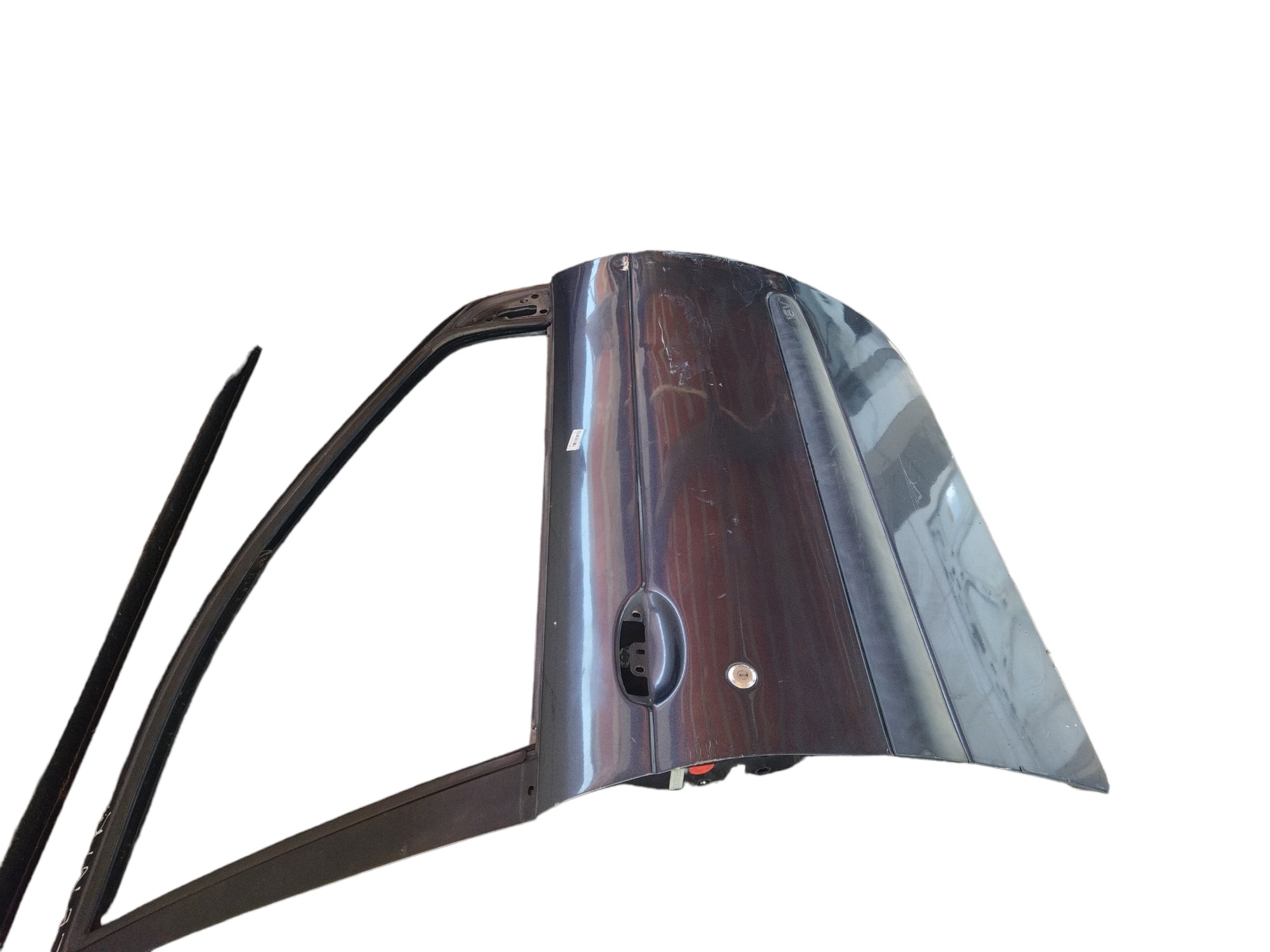 Porta Dianteira Direita Renault Scenic 2004 Com Detalhes  Dianteira Direita Azul 4