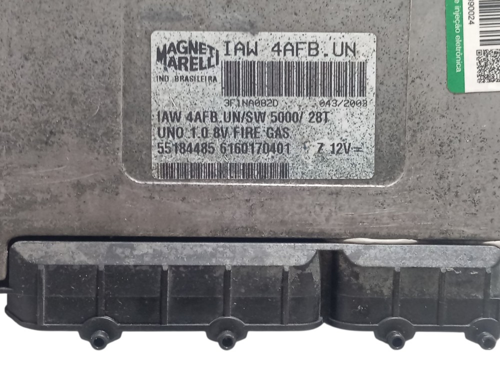 Módulo Injeção 1.0 Fire 8v Gasoli Fiat Mille Uno 2005 A 2005 4
