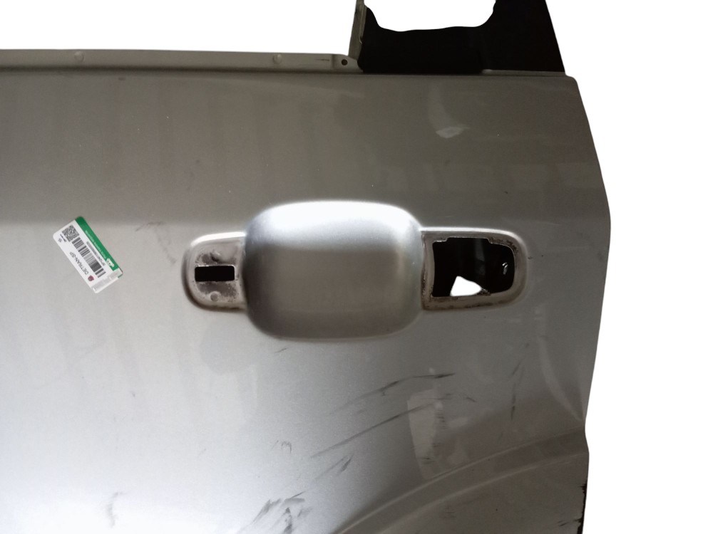 Porta Traseira Esquerda Ford Fiesta 2007 Traseira Esquerdo Prata 5