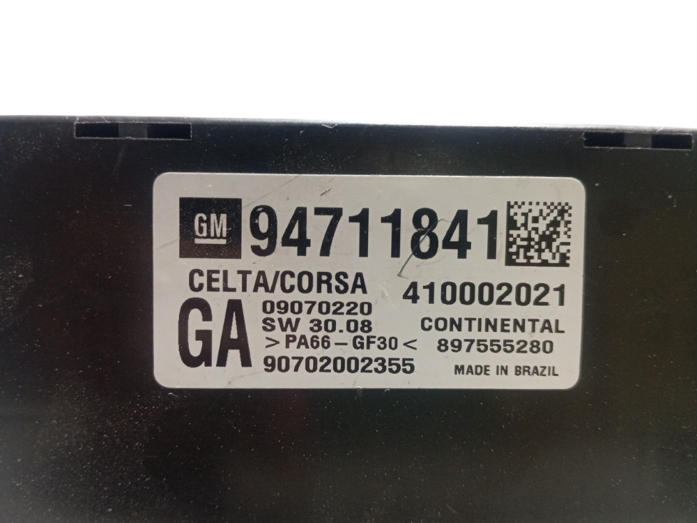 Módulo Conforto Gm Celta Corsa Montana 2009 A 2011 2