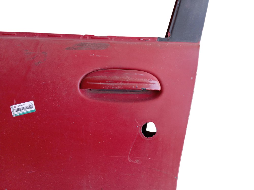 Porta Dianteira Esquerda Fiat Palio 1999 Original Dianteira Esquerdo Vermelho 7
