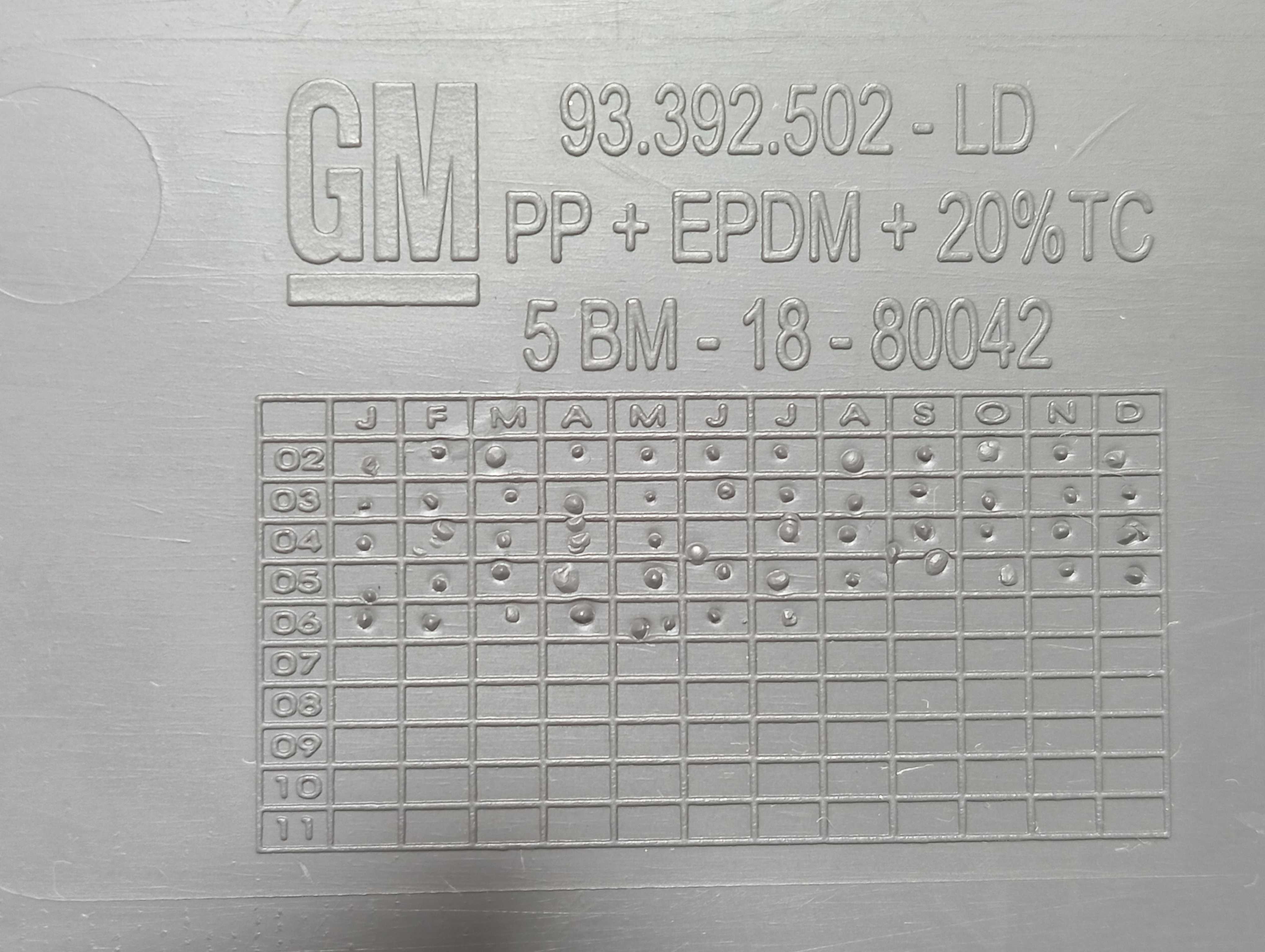 Acabamento Inferior Coluna Central Direita Gm Meriva 5