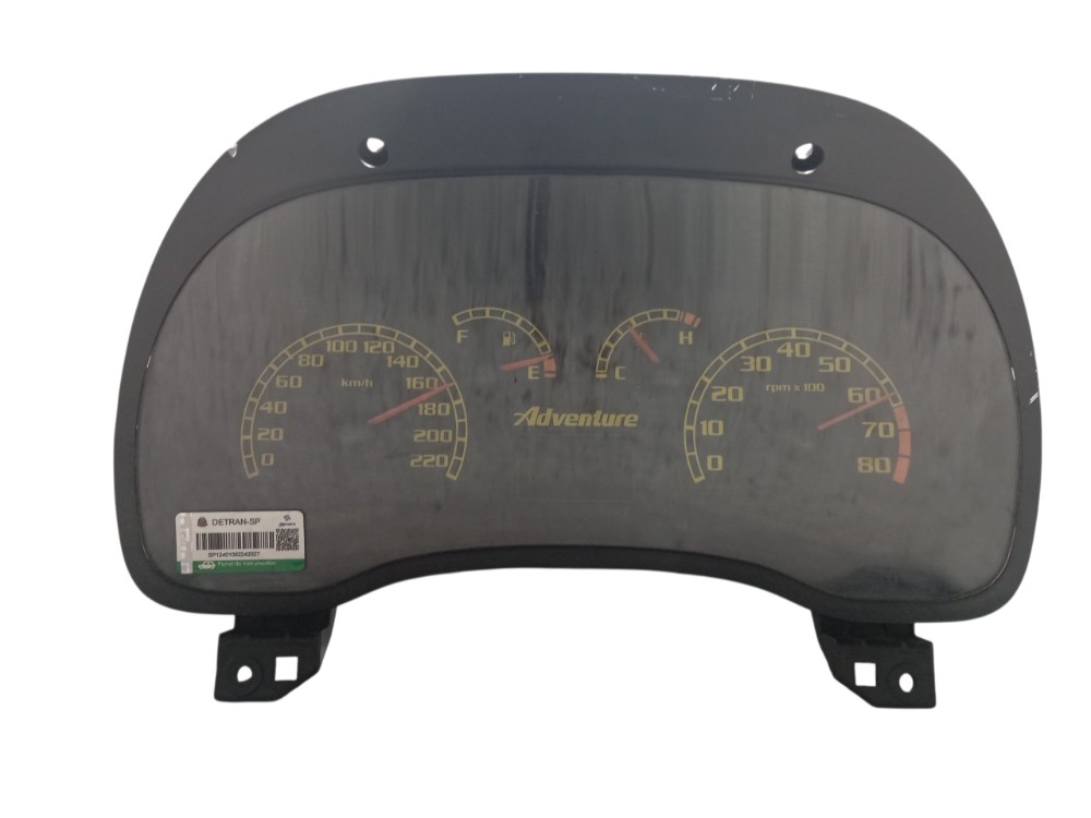 Painel Instrumento Velocimetro Fiat Palio Siena 2008 A 2017 Amarelo 1