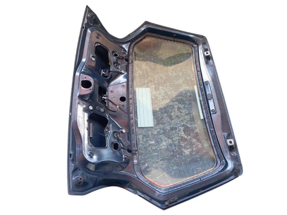 Tampa Traseira Porta Malas Fiat Palio 2005 Com Detalhe Azul 5