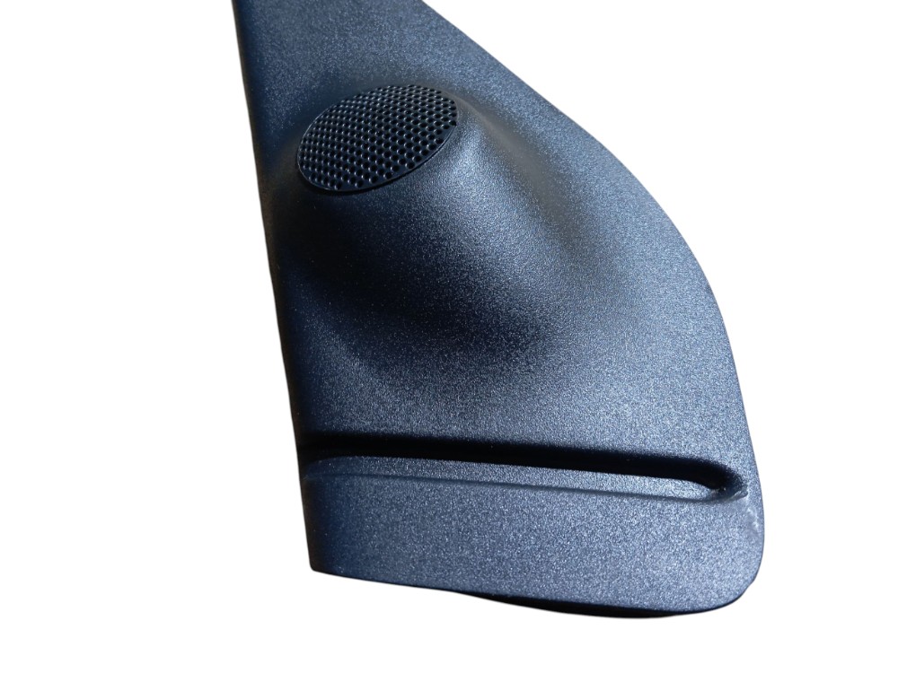 Acabamento Moldura Interno Retrovisor Fiat Palio Siena 2002 Preto 3