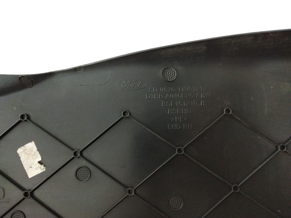 Acabamento Lateral Esquerdo Console Ford New Fiesta 2015 2
