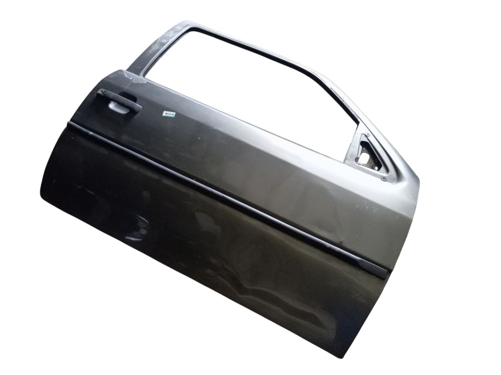 Porta Direita Vw Gol Bola 2 Portas Com Detalhes Dianteira Direita Preto 1