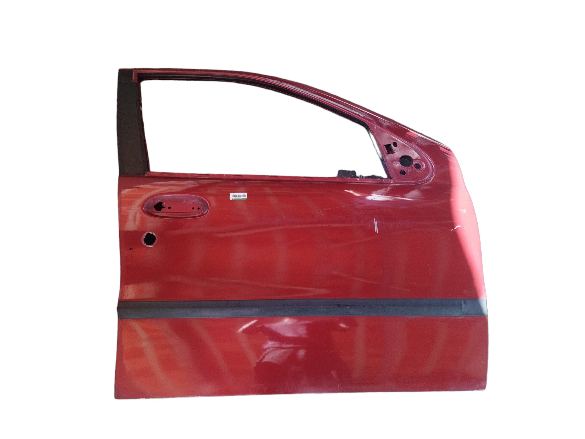 Porta Dianteira Direita Fiat Palio 4portas 1999 Dianteira Direto Vermelho 4
