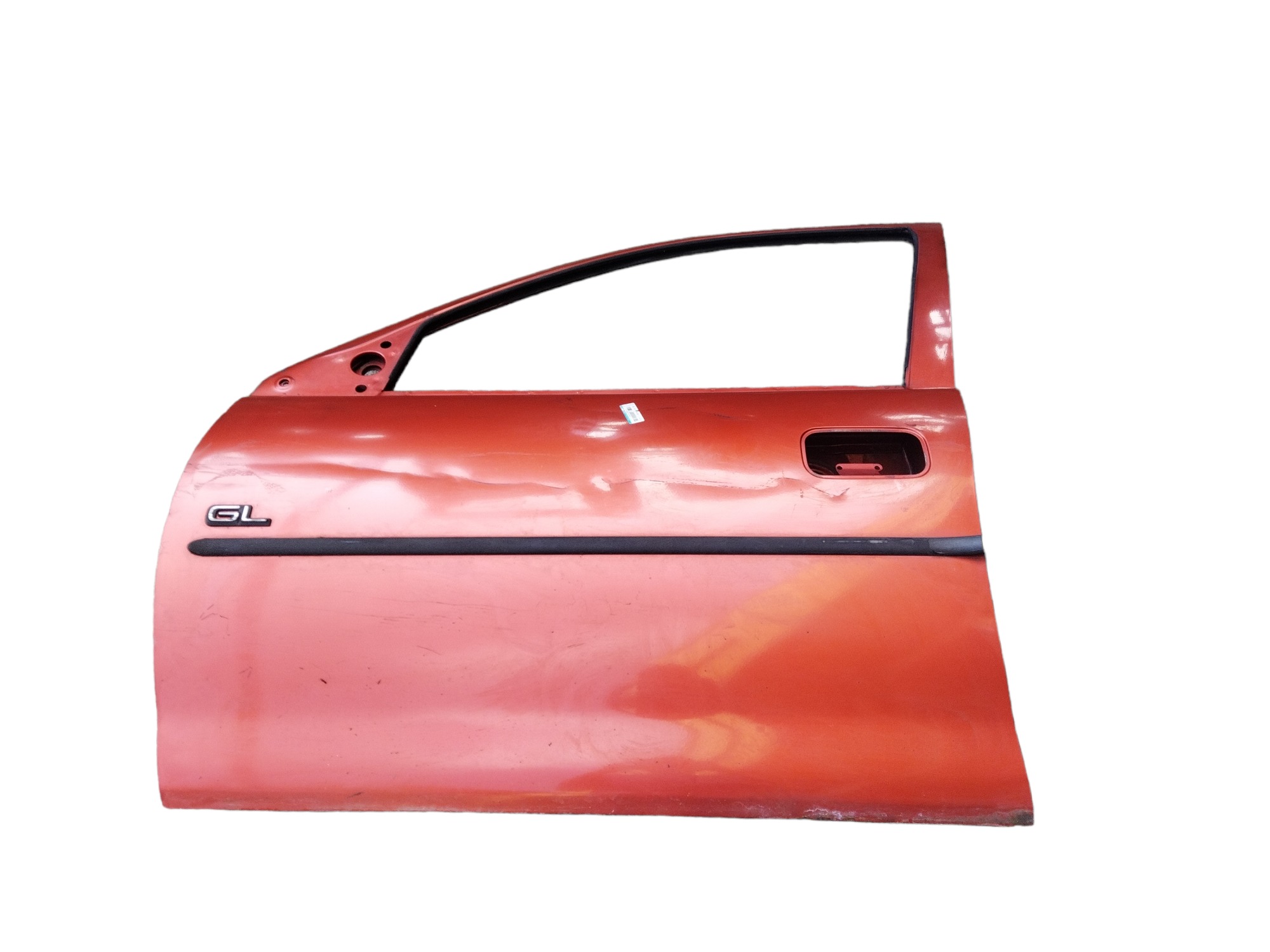 Porta Dianteira Esquerda Gm Corsa 98 4 Portas Classic  Dianteira Esquerda Laranja 6