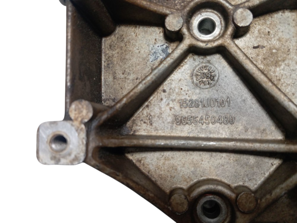 Suporte compressor ar 1.6 condicionado 2 peugeot 2010 a 2011 6