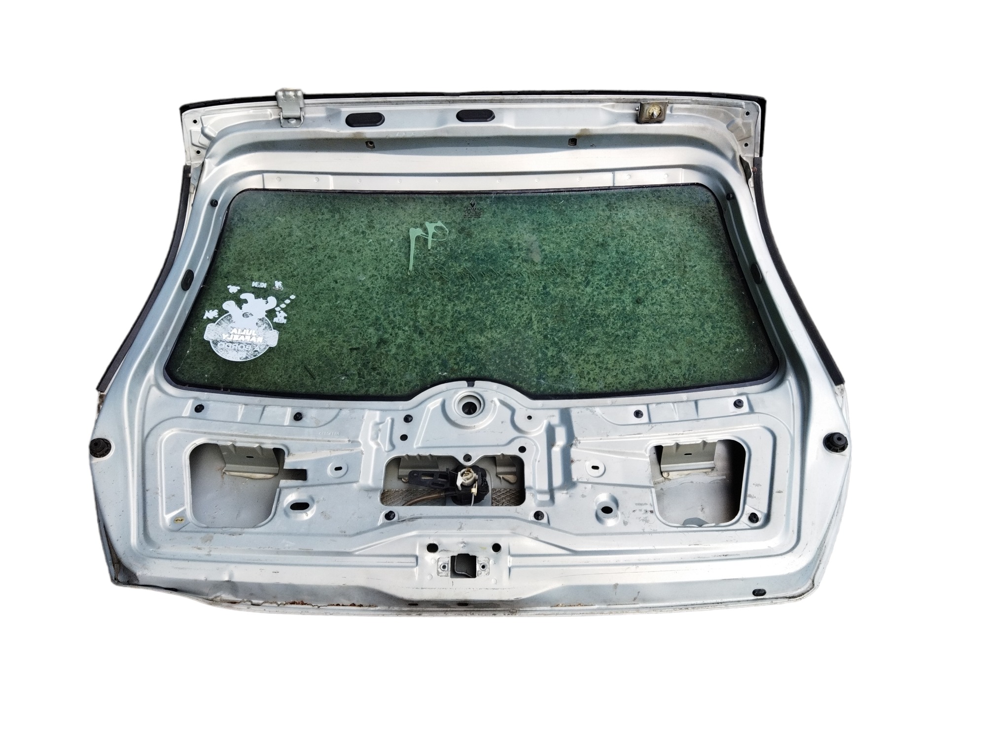 Tampa Traseira Porta Mala Clio 2002 Com Detalhes Sem Vidro 3