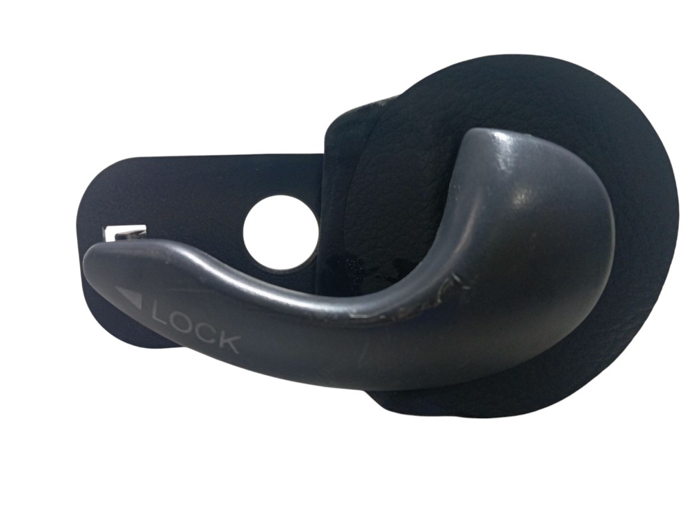 Maçaneta Interna Porta Direita Fiat Palio Siena 96 Preto Dianteira/traseira 4