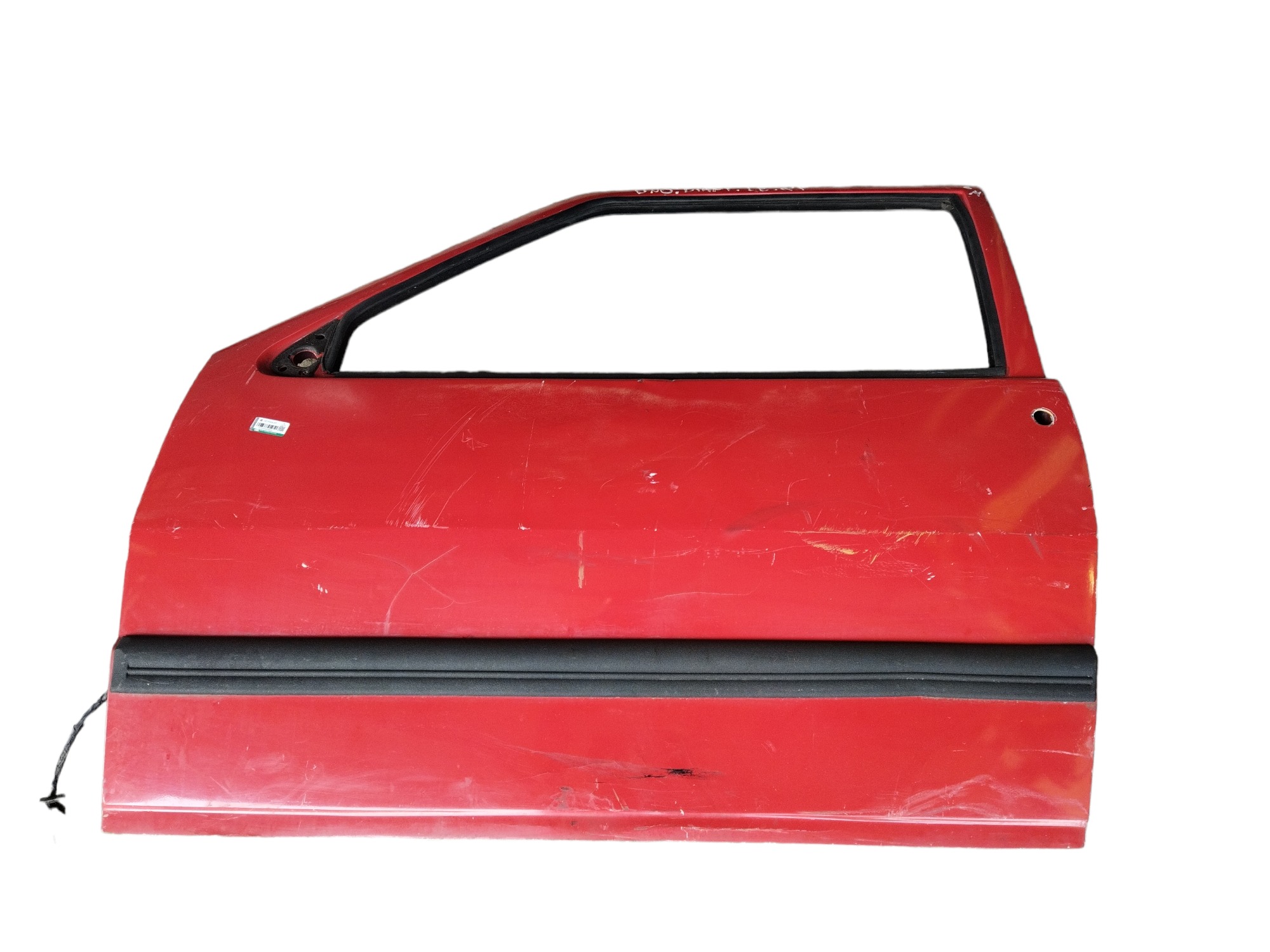 Porta Dianteira Esquerda Fiat Uno 2 Portas Com Avarias  Dianteira Esquerda Vermelho 1