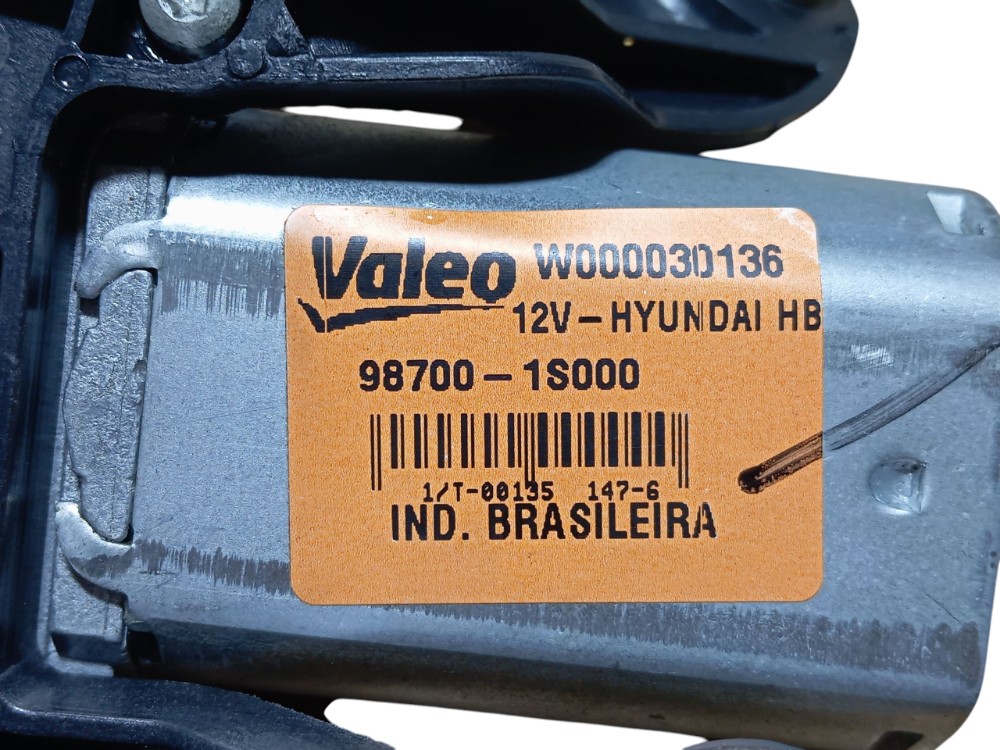 Motor Limpador Traseiro Vidro Hyundai Hb20 2012 A 2019 4
