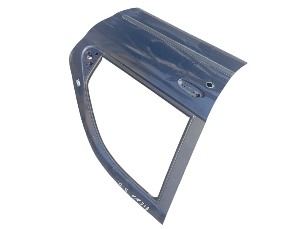 Porta Dianteira Direita Fiat Palio Siena 98 Dianteira Direita Azul 3