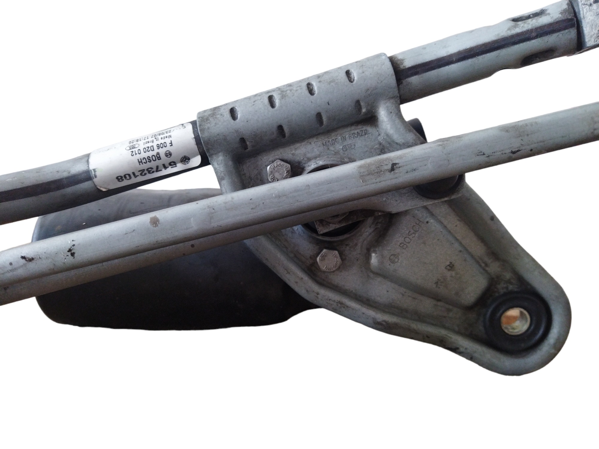 Motor Armação Limpador Parabrisa Fiat Idea 2006 6