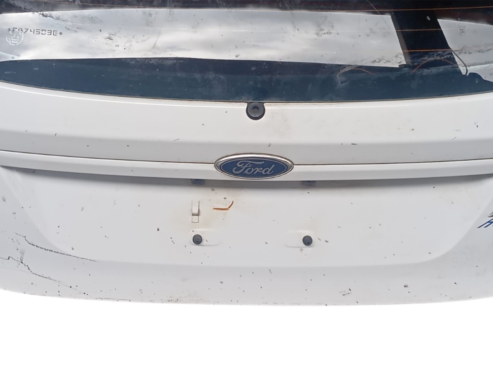 Tampa Traseira Ford New Fiesta 2015 Branco 3
