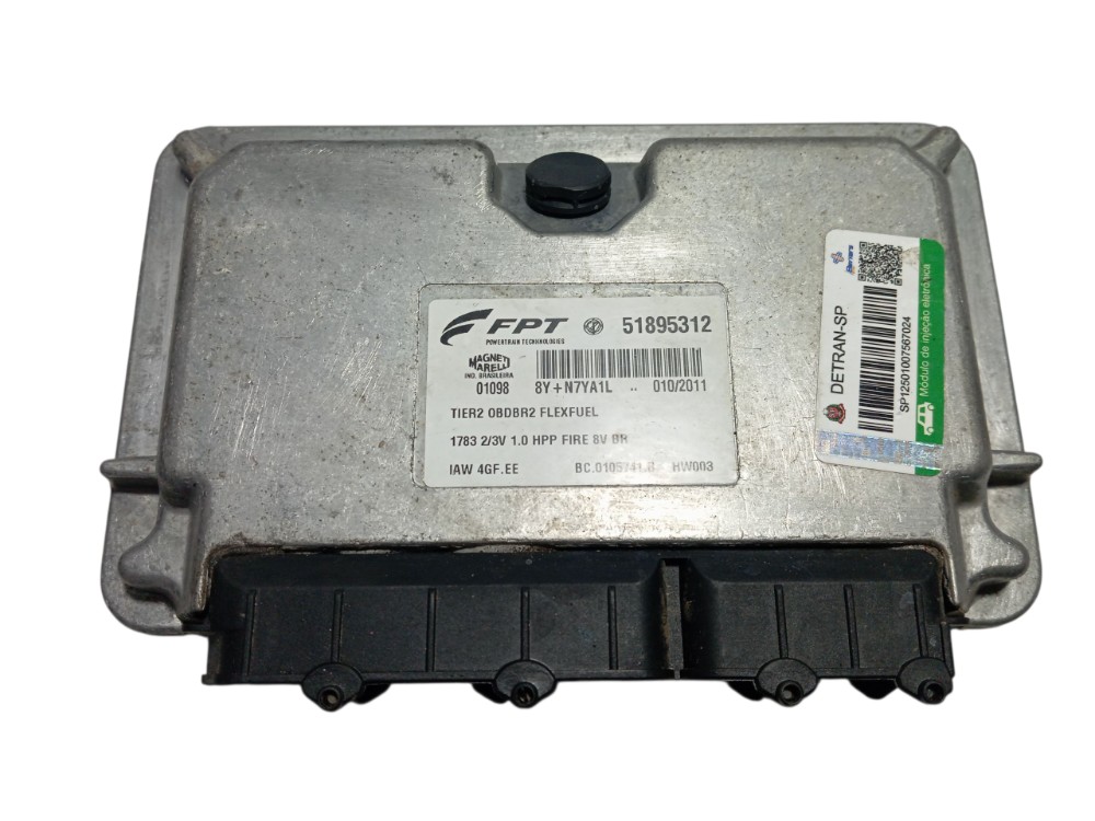 Modulo Injeção Fire 1.0 Flex 1 Fiat Palio Strada 2005 A 2015 1