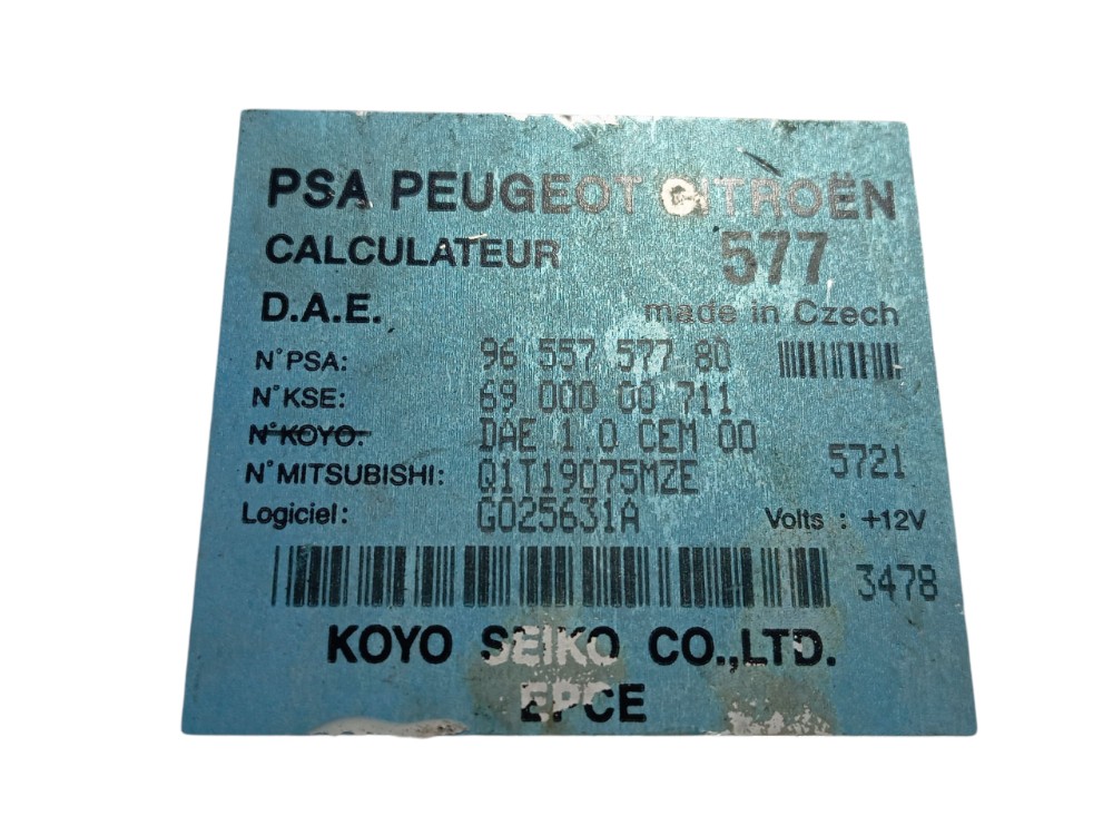 Modulo Direção Elétrico 1. Citroen Peugeot C3 C4 2012 A 2012 – Prata 6