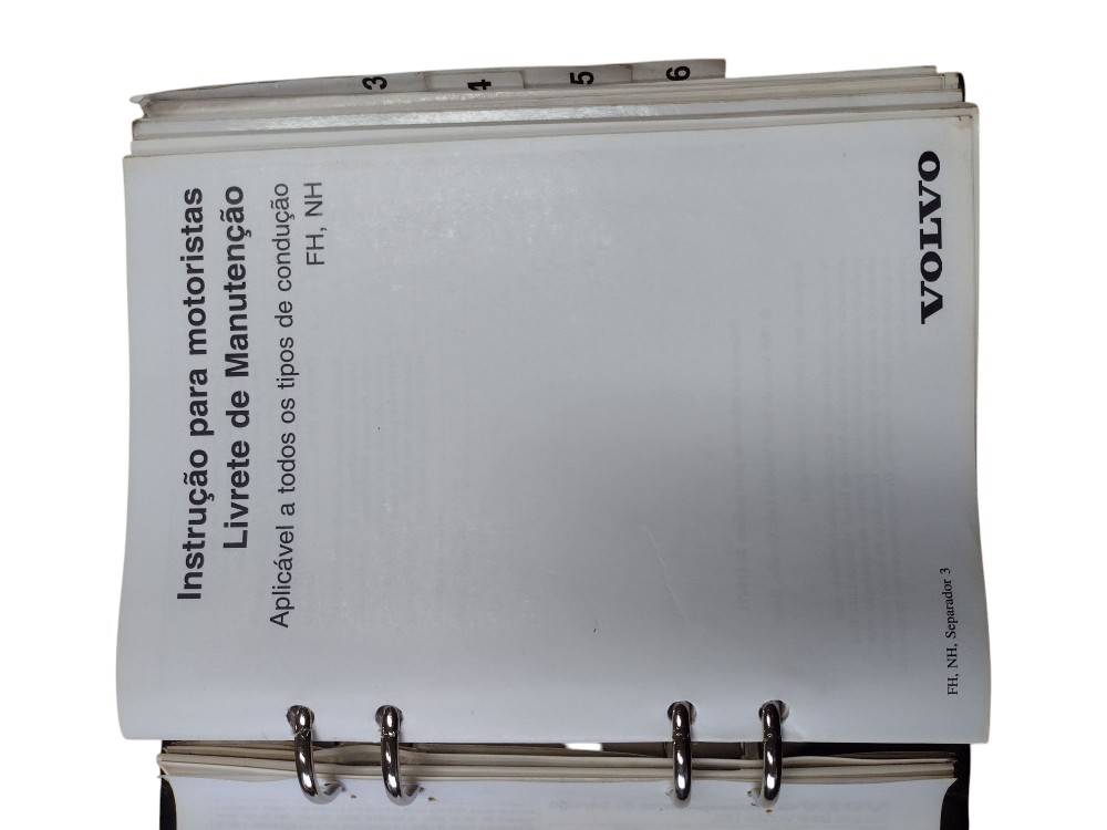 Manual Do Proprietário Volvo Fh Nh 2000 7